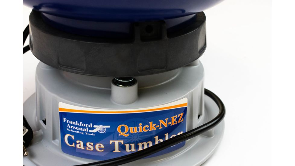 Frankford Arsenal Quick N Ez Reloading Case Tumbler Kit, Media, Separator, Polish, Bucket, 110V, 645880