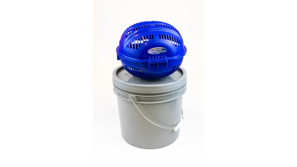 Frankford Arsenal Quick N Ez Reloading Case Tumbler Kit, Media, Separator, Polish, Bucket, 110V, 645880