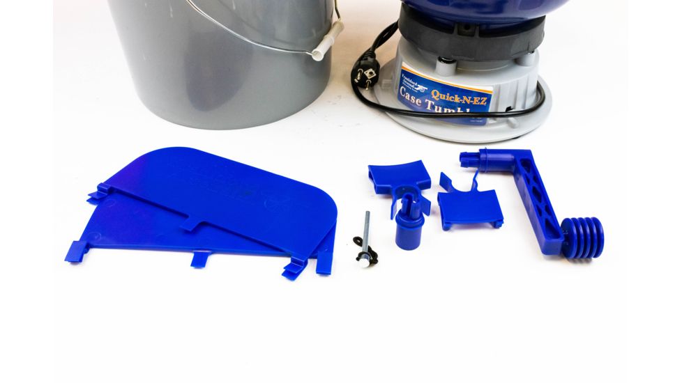 Frankford Arsenal Quick N Ez Reloading Case Tumbler Kit, Media, Separator, Polish, Bucket, 110V, 645880