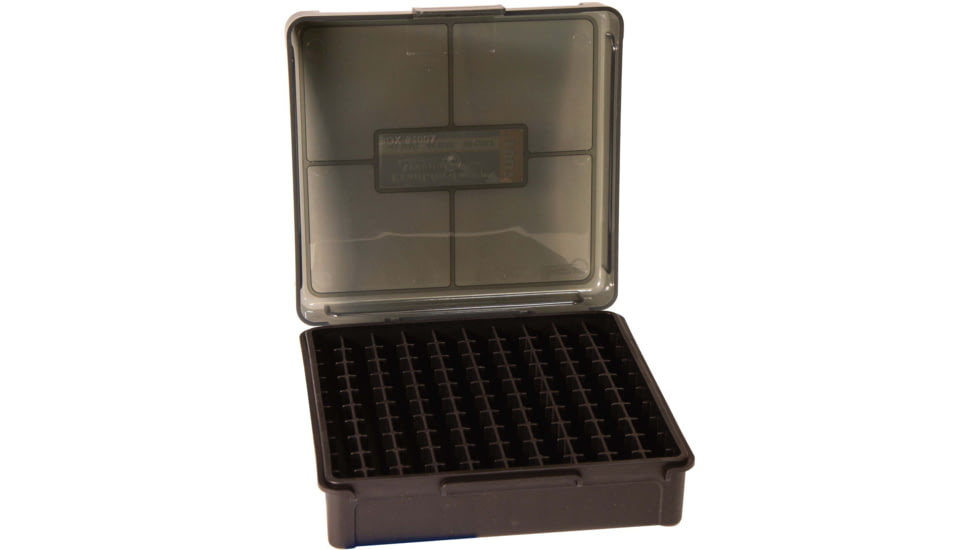 Frankford Arsenal Reloading Tools Hinge-Top Ammo Box, #1007, 44 Sp./44 Mag. 100 ct., 1083800
