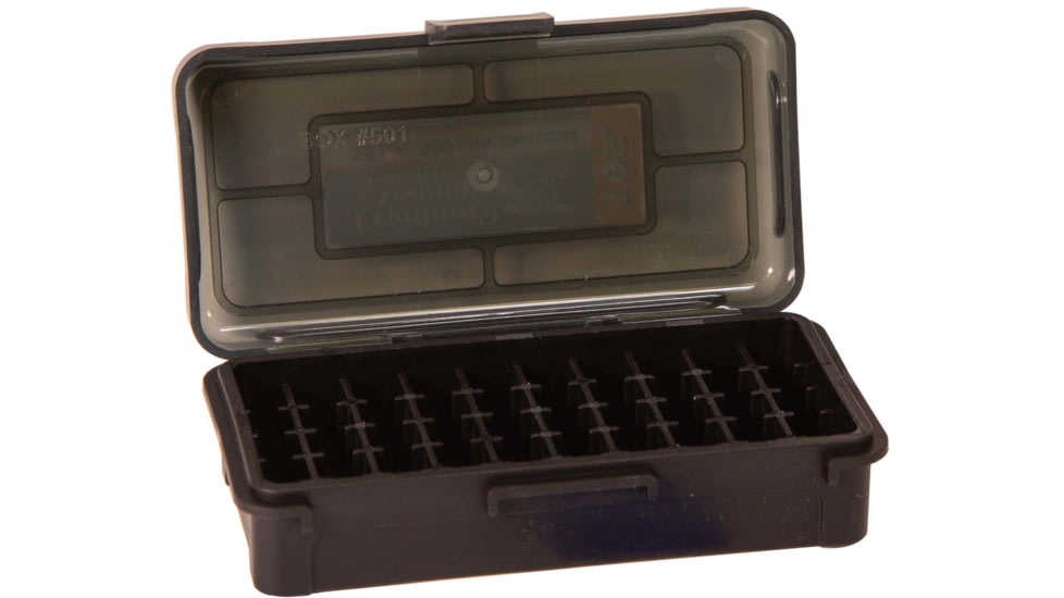 Frankford Arsenal Reloading Tools Hinge-Top Ammo Box, #504, 22 Hornet-30 M1 50 ct., 1083785