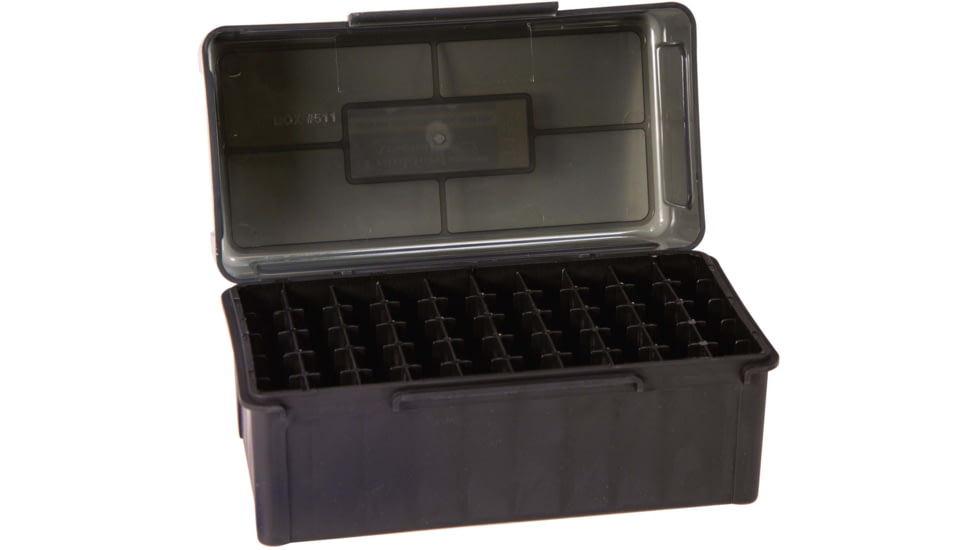 Frankford Arsenal Reloading Tools Hinge-Top Ammo Box, #511, Belted Magnum 50 ct., 1083791