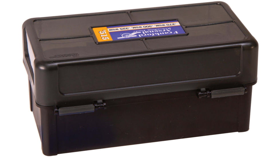 Frankford Arsenal Reloading Tools Hinge-Top Ammo Box, #515, WSM and SAUM, 1083796