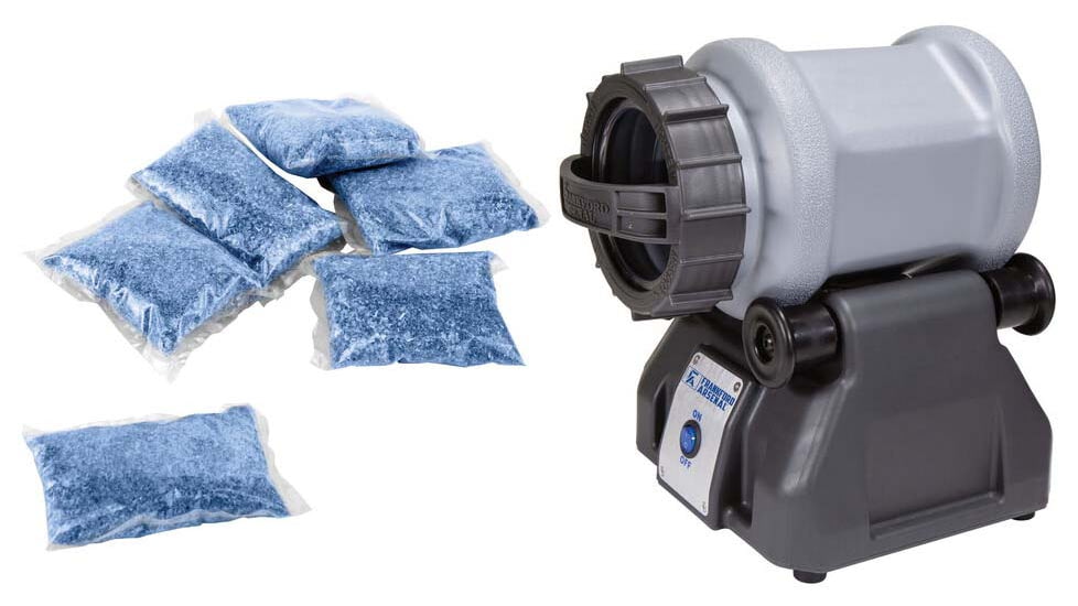 Frankford Arsenal Tumbler Lite &amp; InstaClean Brass Cleaning Pellets Combo, Multi, Medium, 1107848