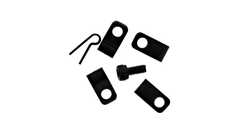 Frankford Arsenal X-10 Replacement P-clips &amp; Screw, 50 CP, Black, Multi, 1202456