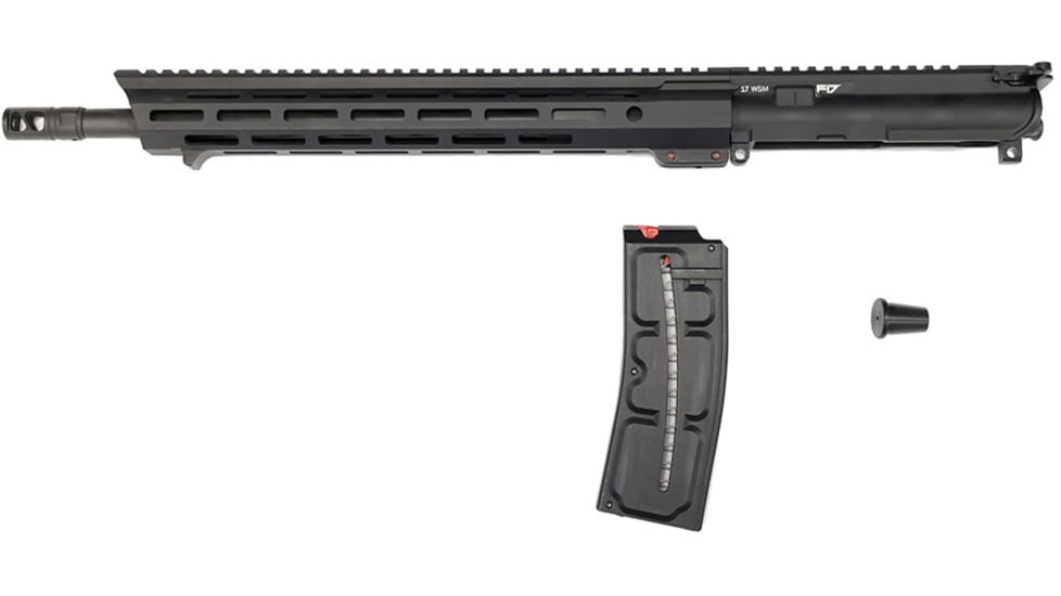 Franklin Armory F17-X .17 WSM 20in Upper Kit w/ 10 Round Rifle Magazine, 1-9 Twist, 1/2x28, Aura, Black, 00-40075-BLK-10RD
