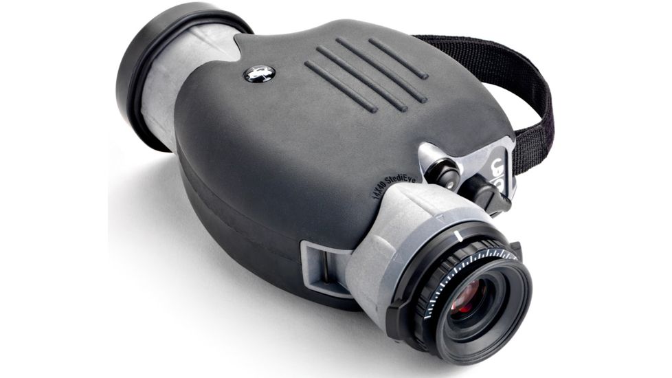 Fraser Optics Stedi-Eye 14x40 Monolite Monocular with Case, Night Vision Ready, Black-Gray 12002-400-1-C