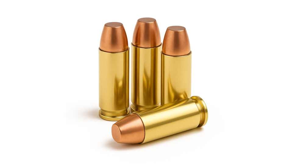 Freedom Munitions .38 Special 158 Grain Flat Point Brass Pistol Ammo, 50 Rounds, FM38F158N50