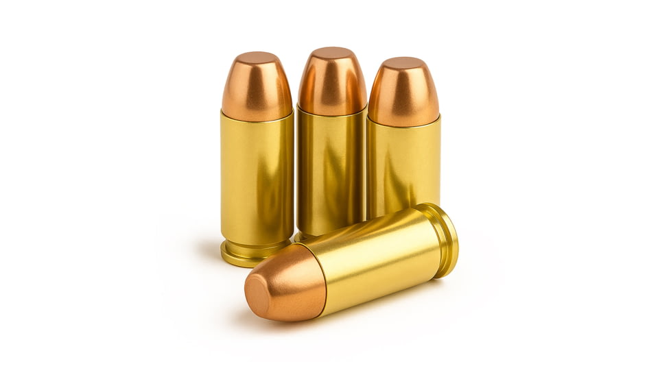 Freedom Munitions .44 Special 200 Grain Round Nose Flat Point Brass Pistol Ammo, 50 Rounds, FM44SRF200N50