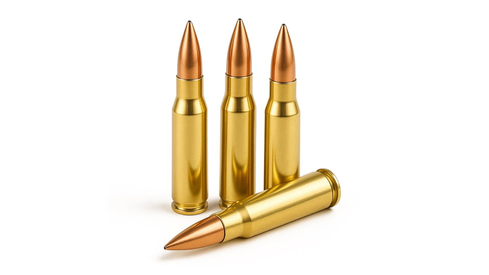Freedom Munitions ProMatch .308 Winchester 155 Grain HPBT Brass Rifle Ammo, 20 Rounds, FMS308H155N20