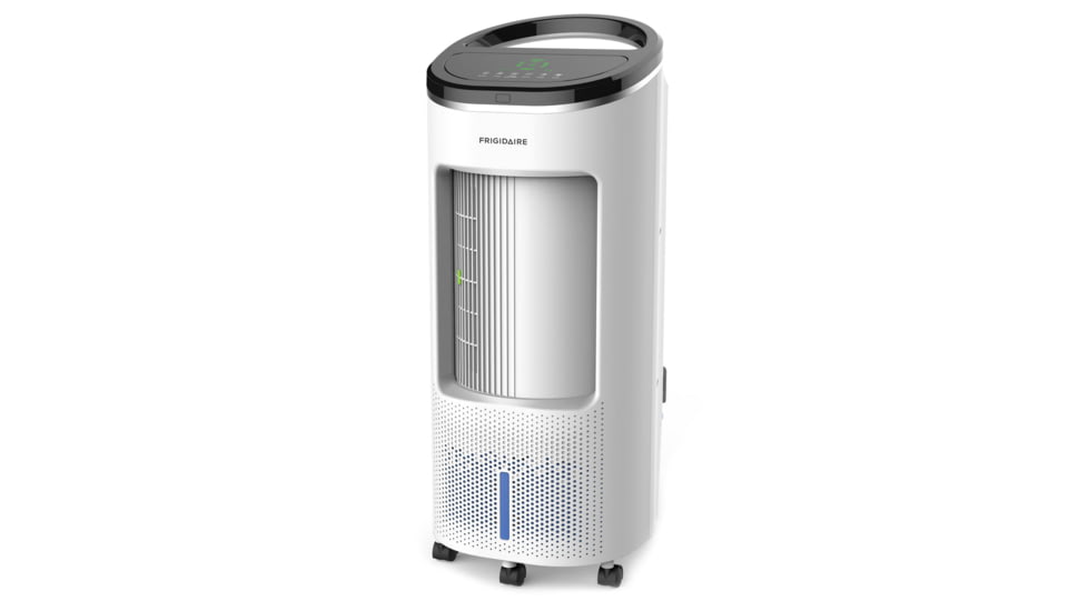 Frigidaire 2-in-1 Evaporative Air Cooler and Fan, Cools 250 sq ft, White, White, EC200WF