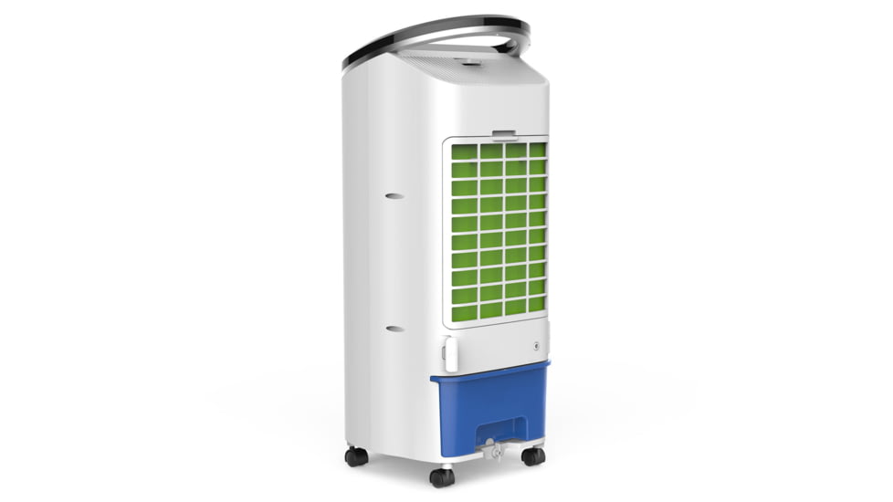 Frigidaire 2-in-1 Evaporative Air Cooler and Fan, Cools 250 sq ft, White, White, EC200WF