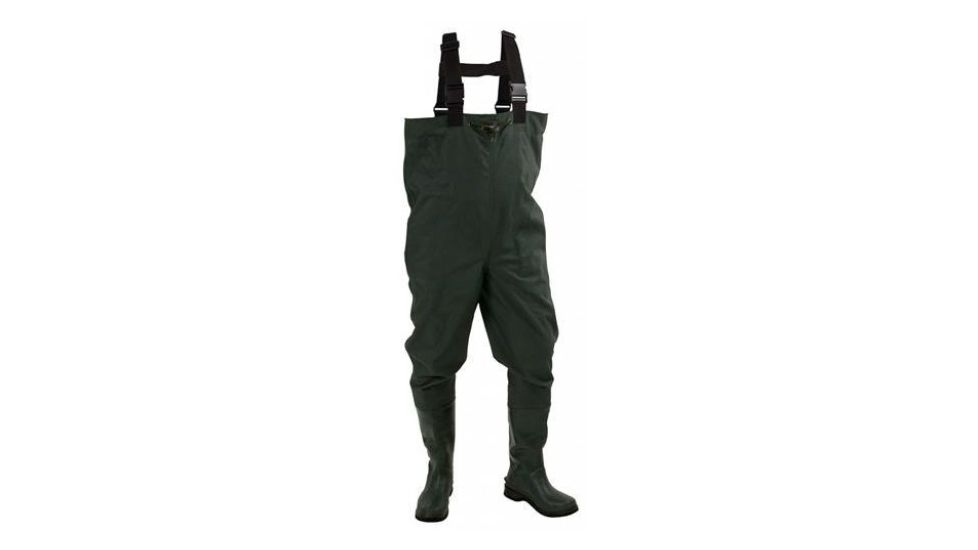 Frogg Toggs Cascades 2P Rubber Bootft, Dark Green, 10 2715243-12