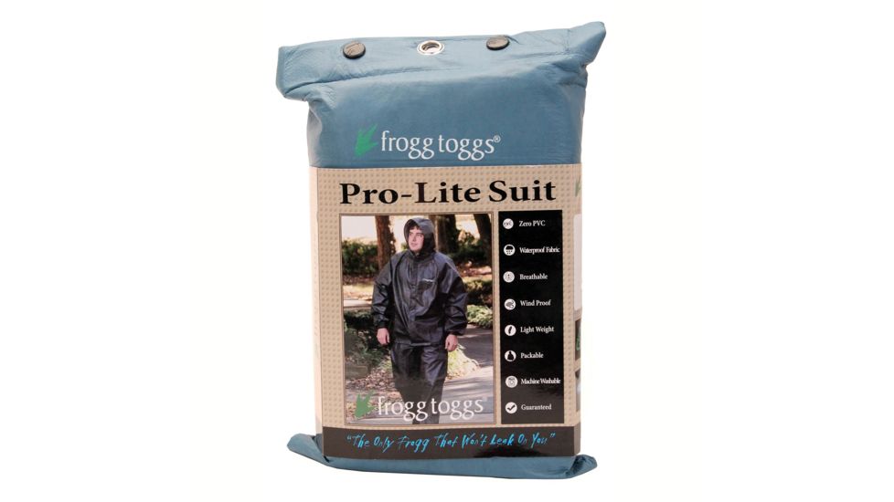 Frogg Toggs Pro Lite Rainsuit, Blu, S/m, PL12140-12S/M