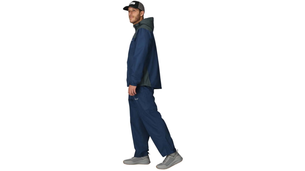 Frogg Toggs Mens Vapor Rain Suit Blue &amp; Gray Md/lg