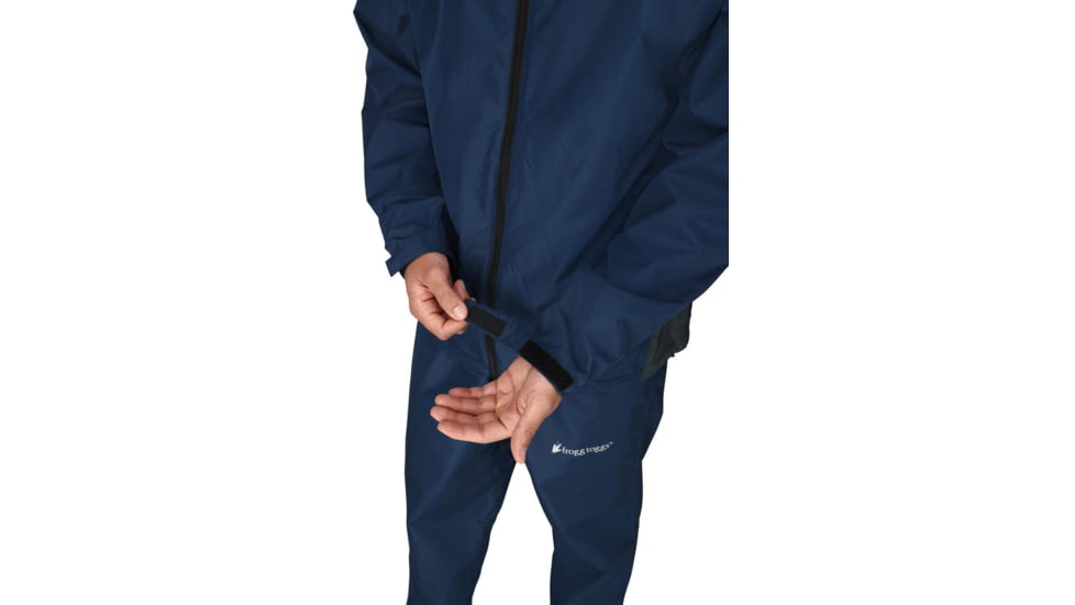Frogg Toggs Mens Vapor Rain Suit Blue &amp; Gray Md/lg