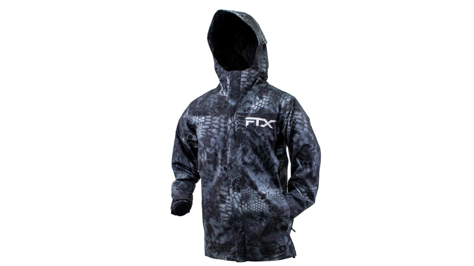 Frogg Toggs FTX Armor Jacket, Kryptek Typhon, Size LG, 1FA611-829-LG