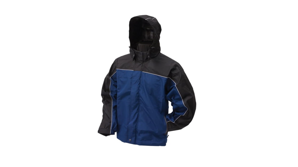 Frogg Toggs Highway Toadz Jacket, Dust Blue &amp; Black, MD NTH65125-122MD