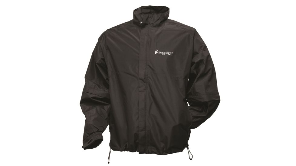 Frogg Toggs Java Toadz 2.5 Tee Time Jacket, Black, 2XL 1002564
