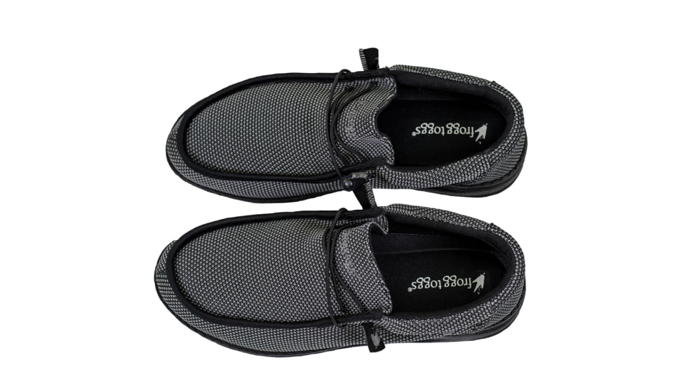 Frogg Toggs Men's Java Lace-up Shoe, Black, Size 8, 4JV111-000-080