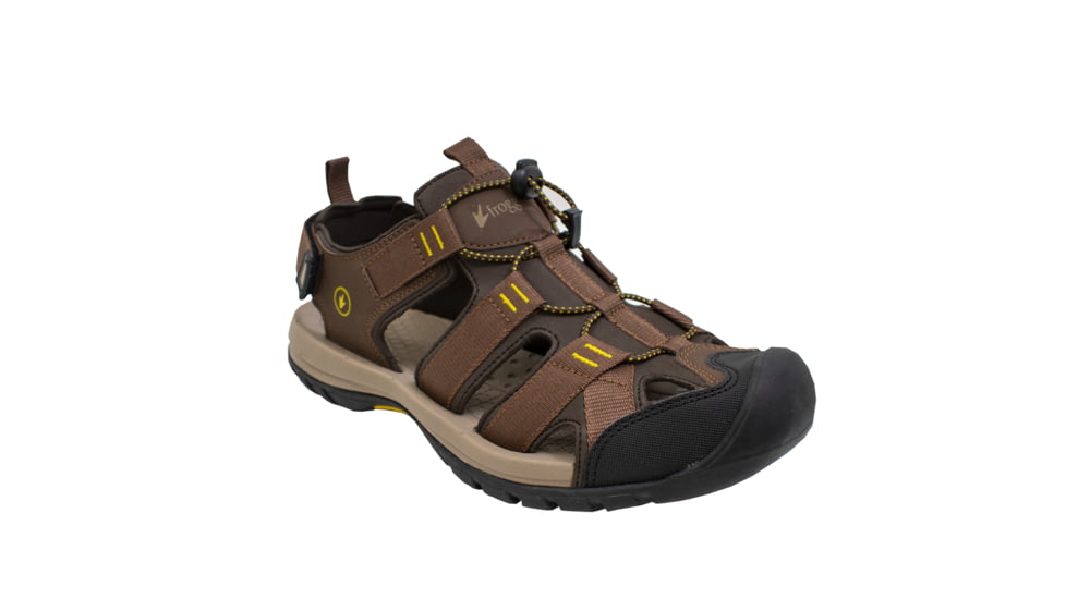 Frogg Toggs Men's River Sandal Shoe, Brown, Size 11, 4RS011-304-110