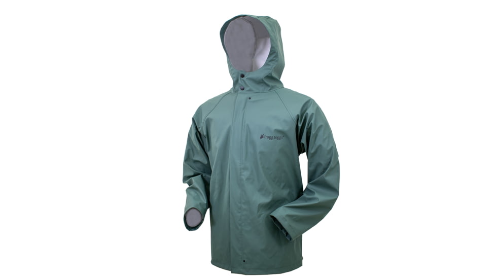 Frogg Toggs Men's WayPoint Angler Jacket, Green, Size 2X, 1WA611-500-2X