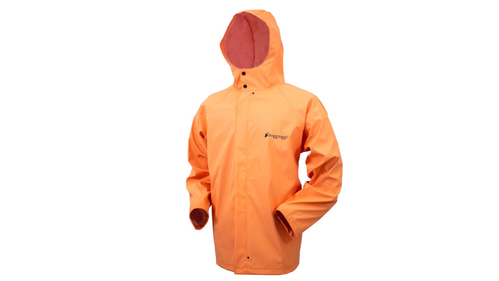 Frogg Toggs Men's WayPoint Angler Jacket, Orange, Size 2X, 1WA611-300-2X