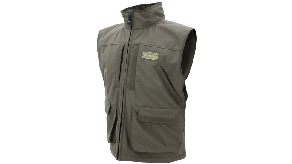 Frogg Toggs Pilot Fleece Vest- Brown-Size MD FH33101-45MD