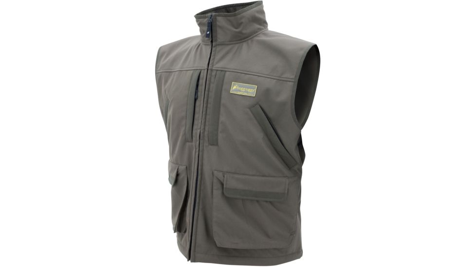 Frogg Toggs Pilot Fleece Vest - Mens, Brown, Small, FH33101-45SM