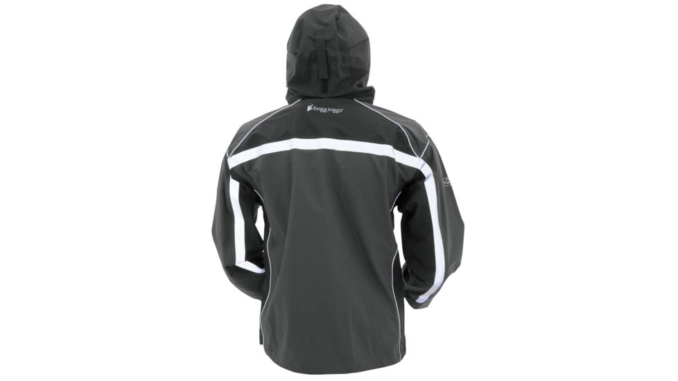 Frogg Toggs Pilot Frogg Illuminator, Black/Charcoal Gray, 2XL PFC63136-1772X