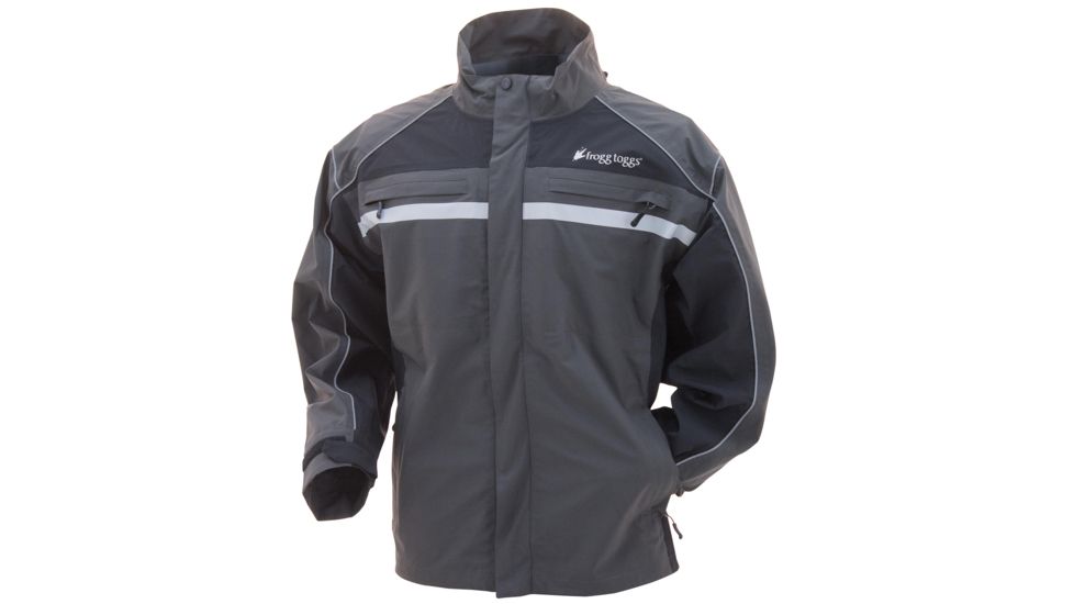 Frogg Toggs Pilot Frogg Illuminator, Black/Charcoal Gray, 2XL PFC63136-1772X
