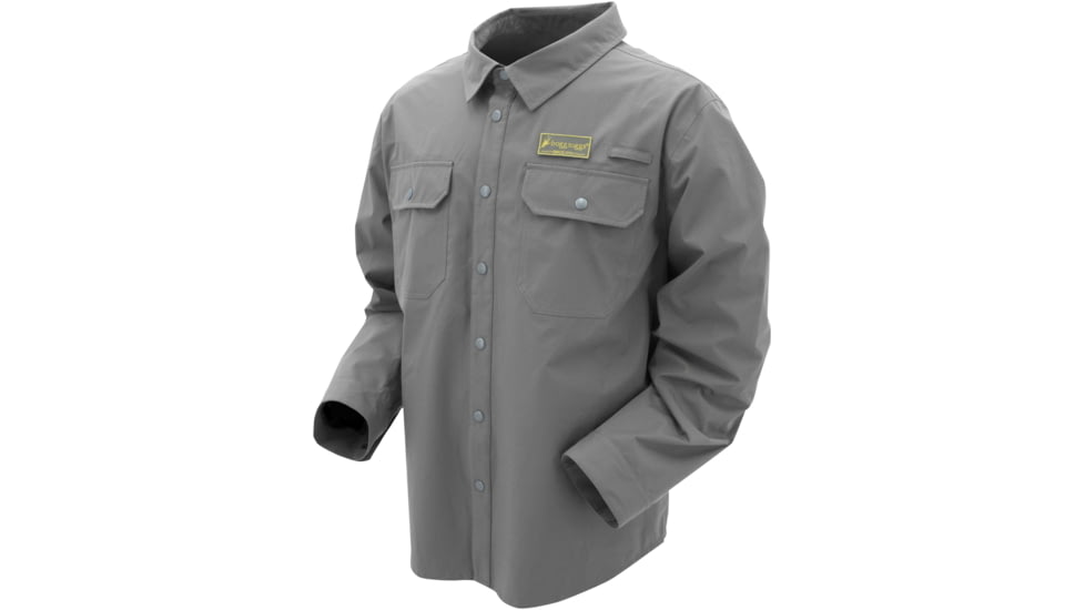 Frogg Toggs Pilot Jac Shirt - Mens, Gray, 2XL, PFS23109-072X