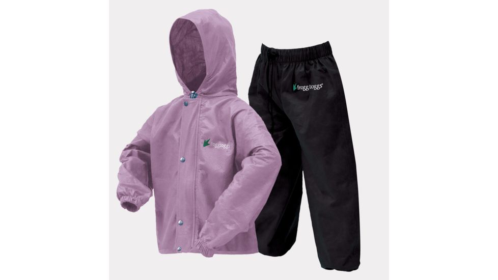 Frogg Toggs Polly Woggs Kid Suit, Violet, 164LG