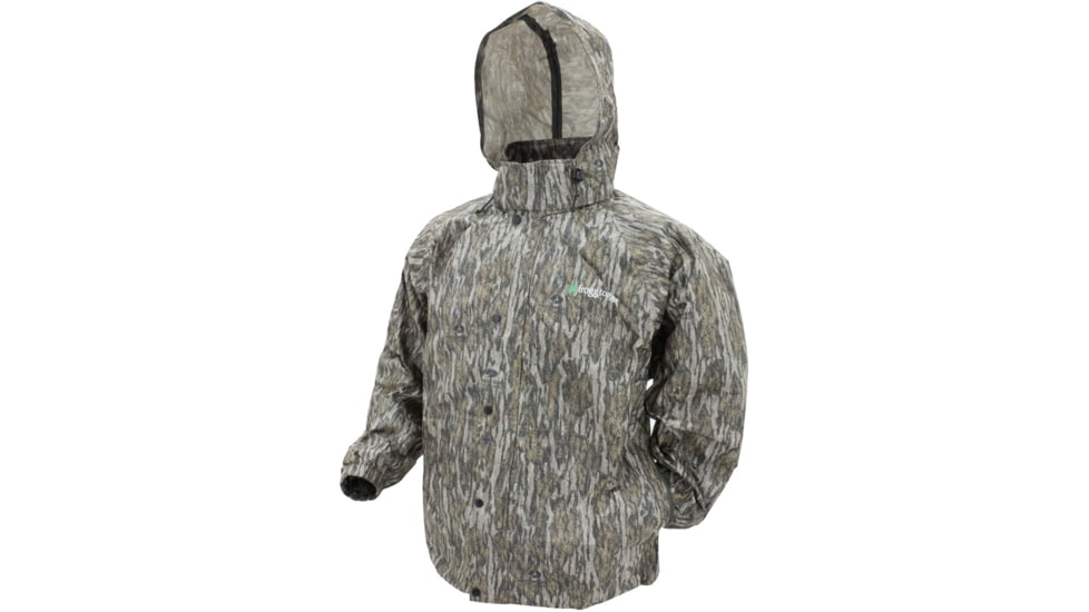 Frogg Toggs Pro Action Rain Jacket - Men's, Mossy Oak Bottomlands, Medium, PA63123-50MD