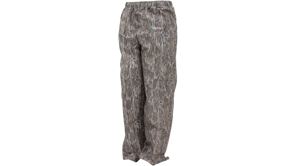 Frogg Toggs Pro Action Rain Pant - Mens, Mossy Oak Bottomlands, Large, PA83102-50LG