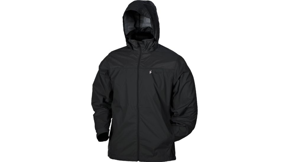 Frogg Toggs River Toad Rain Jacket, Black, LG RT62140-01LG