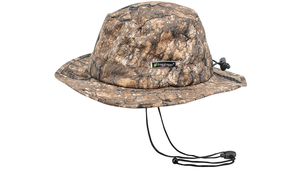 Frogg Toggs Waterproof Boonie Hat, Realtree Timber, Adjustable, FTH103-61