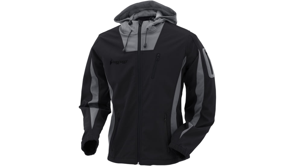 Frogg Toggs Willow Creek Softshell Fleece Jacket - Womens, Black/Gray, 3XL, SF62530-1073X