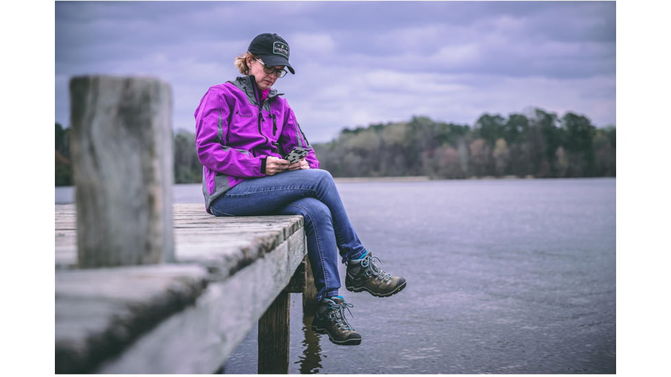 Frogg Toggs Willow Creek Softshell Fleece Jacket - WoMens, Purple/Gray, Small, SF62530-657SM