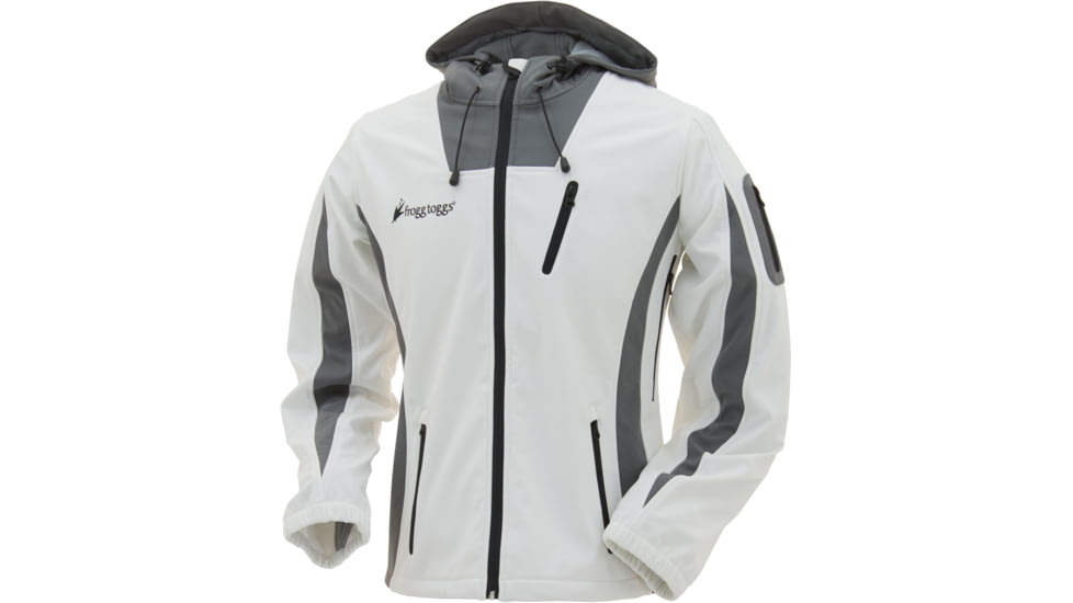 Frogg Toggs Willow Creek Softshell Fleece Jacket - Womens, White/Gray, 3XL, SF62530-3073X