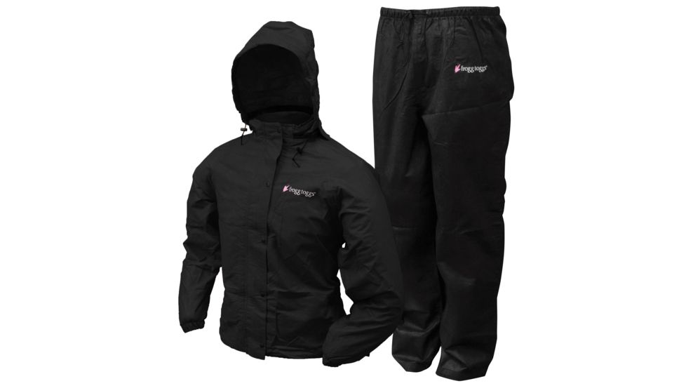 Frogg Toggs Women's All Purpuse Suit Blk LG AP13580-01LG