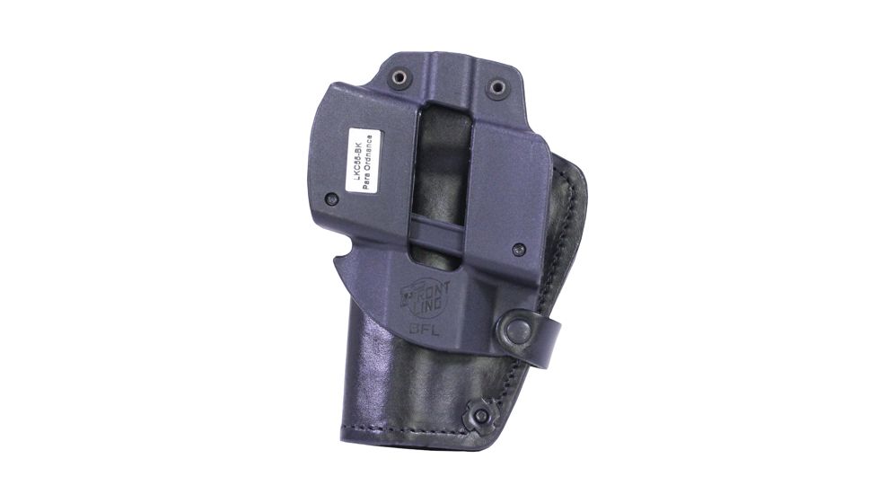 Front Line 3LayerL/K/S Blt Hlstr Para Blk LKC55-BK