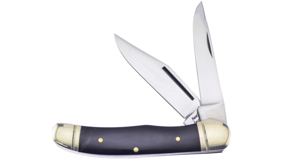 Frost Folding Hunter Folding Knife, Buffalo horn handle, 14-232CBH