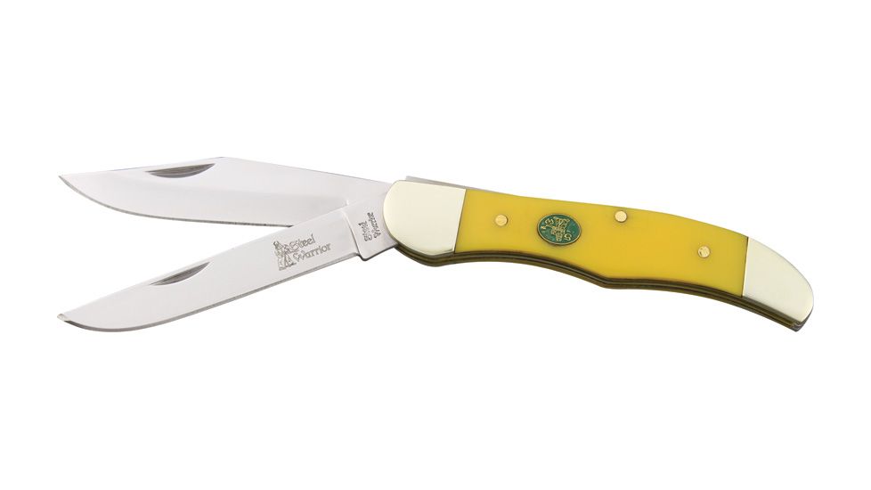 Frost Folding Hunter - Steel Folding Knife,Skinner Blade, Synthetic Handle FSW164Y