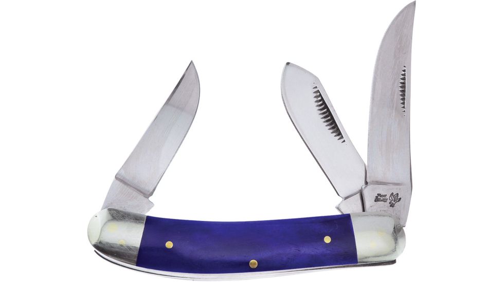 Frost Little Cuttin Horse Purple Smo Folding Knife,Stainless Steel,Standard Edge,Mirror Polish F14283PSB