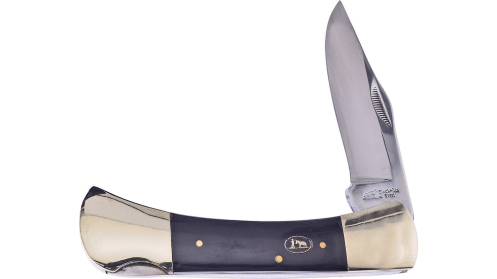 Frost Lockback Folding Knife, Buffalo horn handle, BKH-012BH
