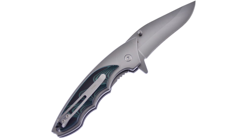 Frost Tac Linerlock Green Wood, F15284B