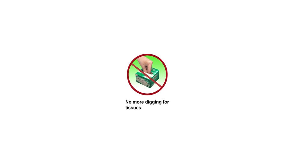FTR Enterprises Dispenser Kimwipe Push-up Box PUB1A, Unit EA