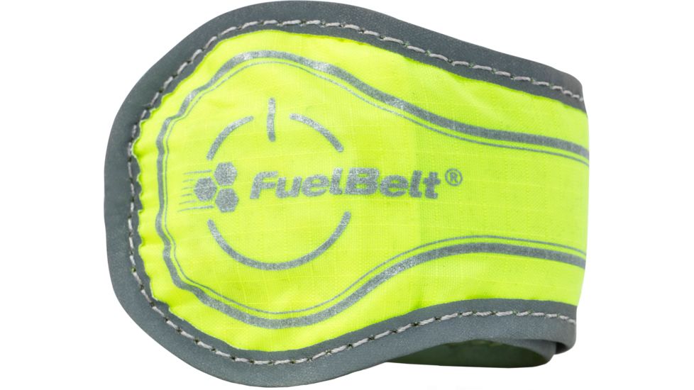 Fuel Belt Neon Flare Snap Band-Safety Yellow