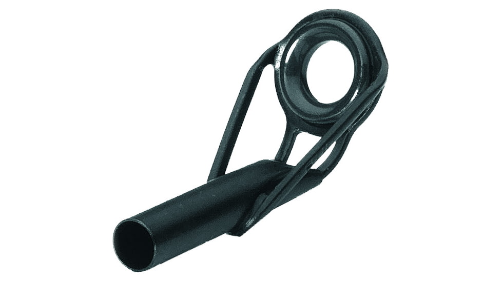 Fuji Aluminum Oxide All Purpose Cast/Spin Rod Top, Carded, 8 Ring Size and 6.5 Tube, Black, BPOT86.5